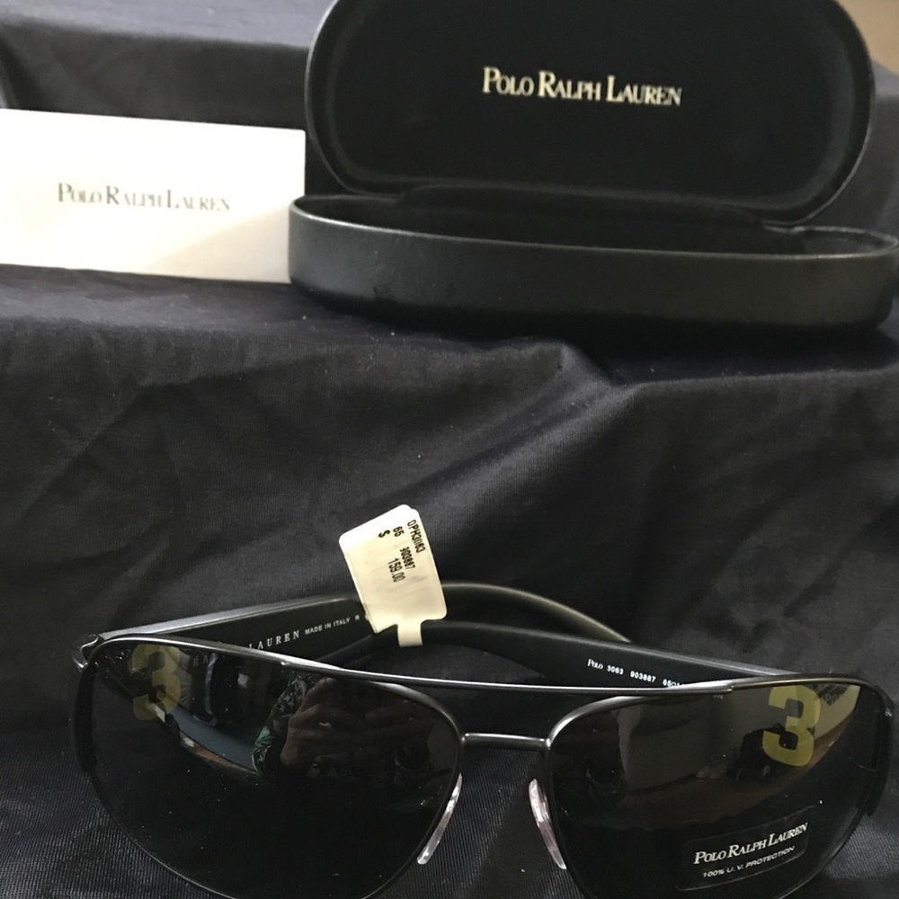 Black Polo 3 Sunglasses